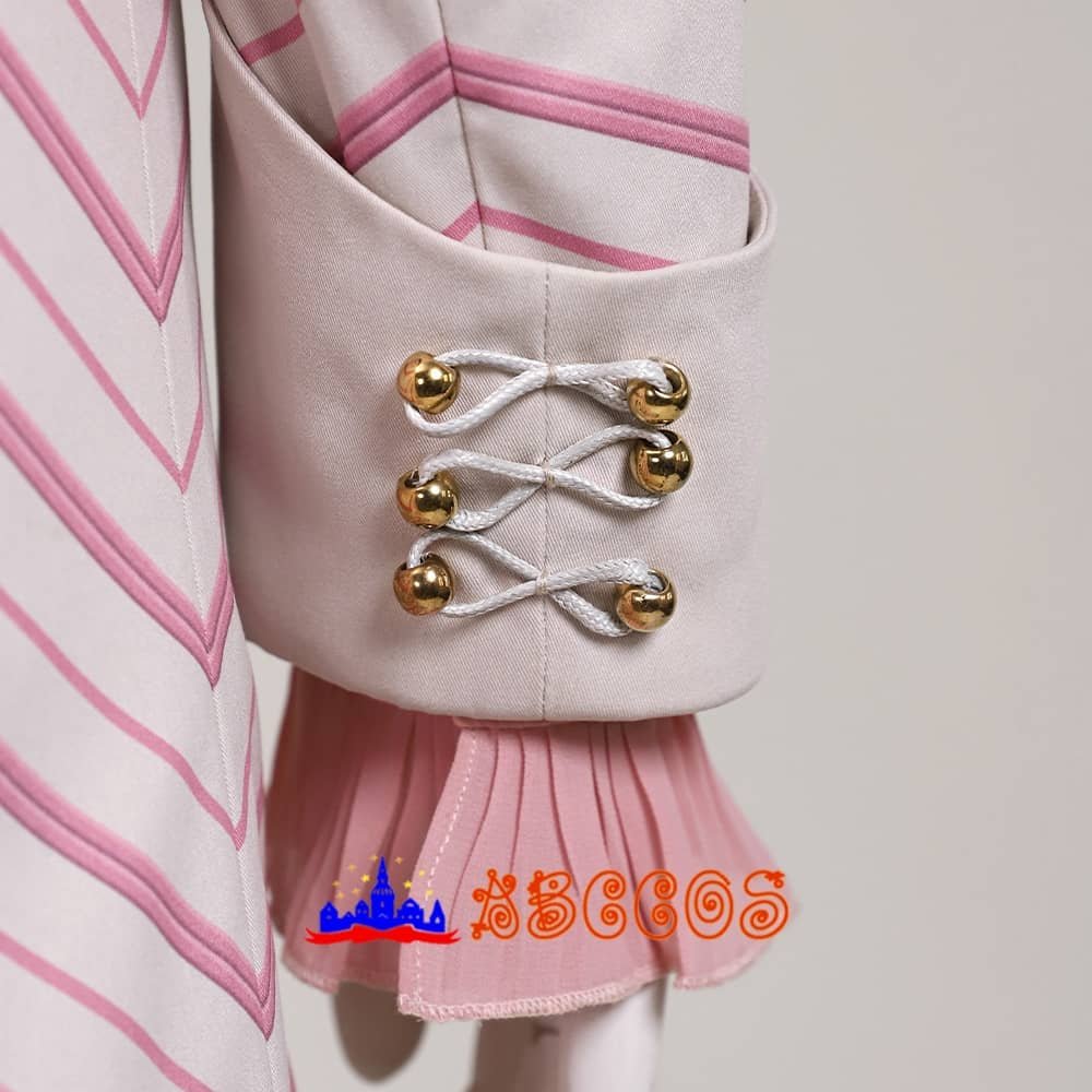 Madame morrible Galinda Upland/Glinda Striped suit cosplay costume-ABCcosplay Madame morrible Galinda Upland/Glinda Striped suit cosplay costume-ABCcosplay