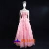 Madame morrible Galinda Upland/Glinda Pink wedding dress cosplay costume Madame morrible Galinda Upland/Glinda Pink wedding dress cosplay costume