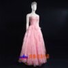 Madame morrible Galinda Upland/Glinda Pink wedding dress cosplay costume Madame morrible Galinda Upland/Glinda Pink wedding dress cosplay costume
