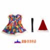 Original Christmas outfit minimalist Christmas version cosplay costume