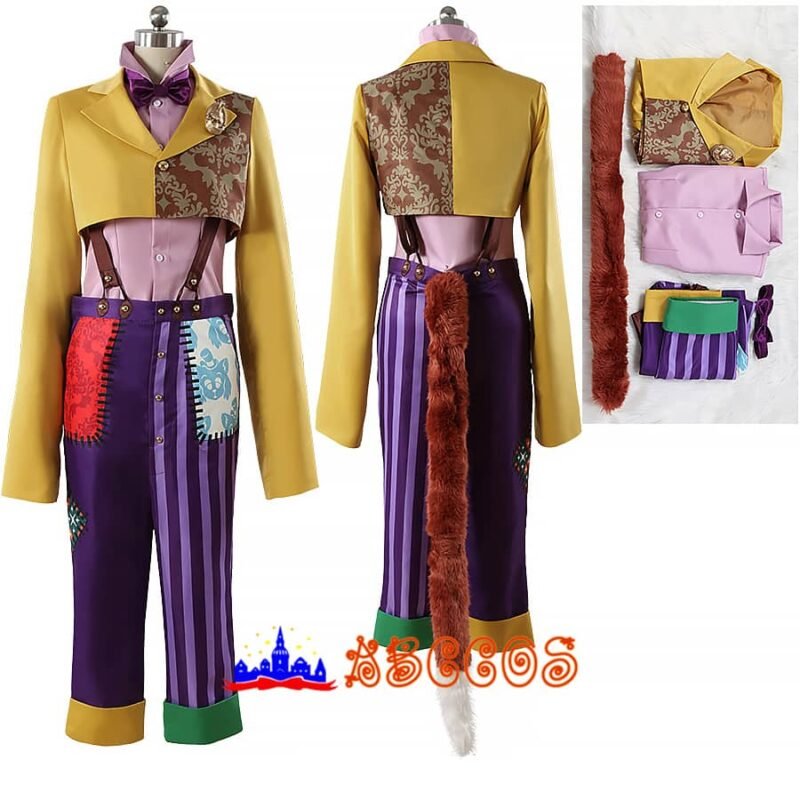 Disney Twisted-Wonderland gidel playfulland cosplay costume Disney Twisted-Wonderland gidel playfulland cosplay costume