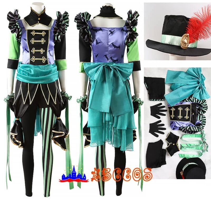 Disney Twisted-Wonderland Halloween lilia cosplay costume Disney Twisted-Wonderland Halloween lilia cosplay costume