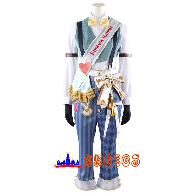 Disney Twisted-Wonderland Rose Kingdom's White Rabbit Festival deuce cosplay costume