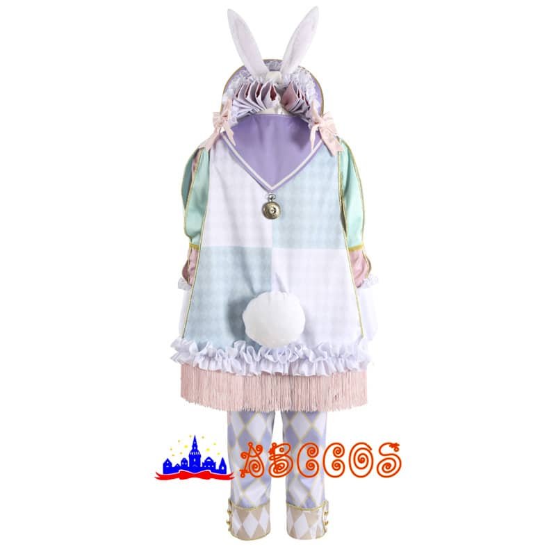 Disney Twisted-Wonderland Rose Kingdom's White Rabbit Festival epel cosplay costume