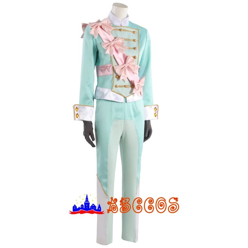 Disney Twisted-Wonderland Rose Kingdom's White Rabbit Festival silver cosplay costume