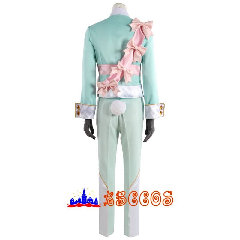 Disney Twisted-Wonderland Rose Kingdom's White Rabbit Festival silver cosplay costume