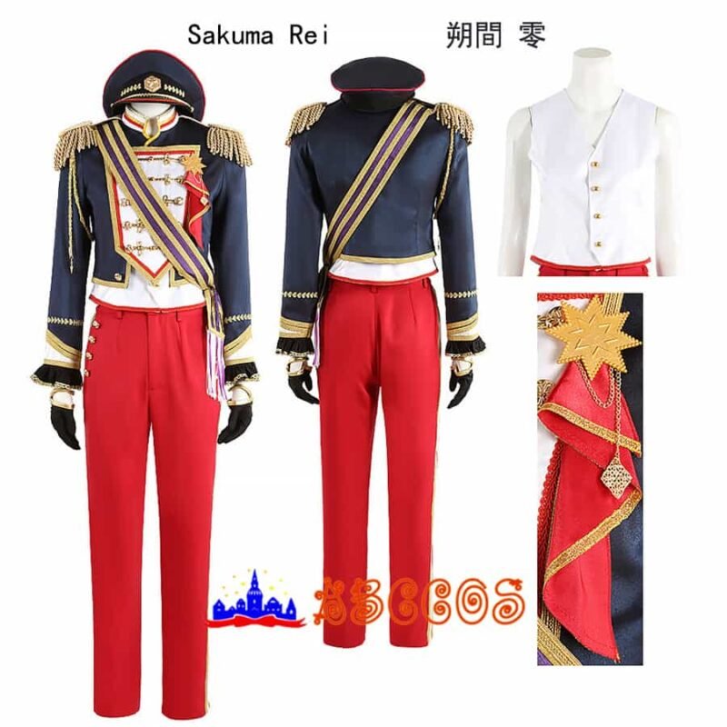 Ensemble Stars!! Sakuma Rei/Itsuki Shu/Hibiki Wataru/Shinkai Kanata/Sakasaki Natsume cosplay costume Ensemble Stars!! Sakuma Rei/Itsuki Shu/Hibiki Wataru/Shinkai Kanata/Sakasaki Natsume cosplay costume
