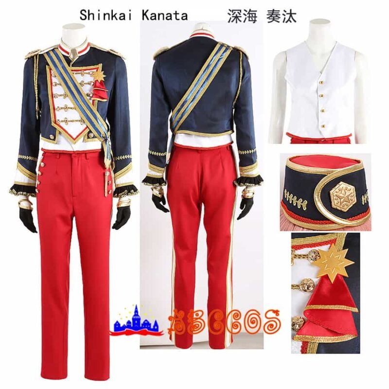 Ensemble Stars!! Sakuma Rei/Itsuki Shu/Hibiki Wataru/Shinkai Kanata/Sakasaki Natsume cosplay costume Ensemble Stars!! Sakuma Rei/Itsuki Shu/Hibiki Wataru/Shinkai Kanata/Sakasaki Natsume cosplay costume