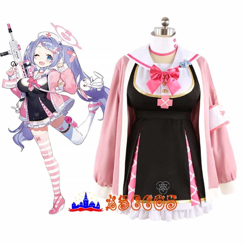Blue Archive- Asagao Hanae cosplay costume