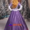Disney Enchanted Tangled Rapunzel dress cosplay costume