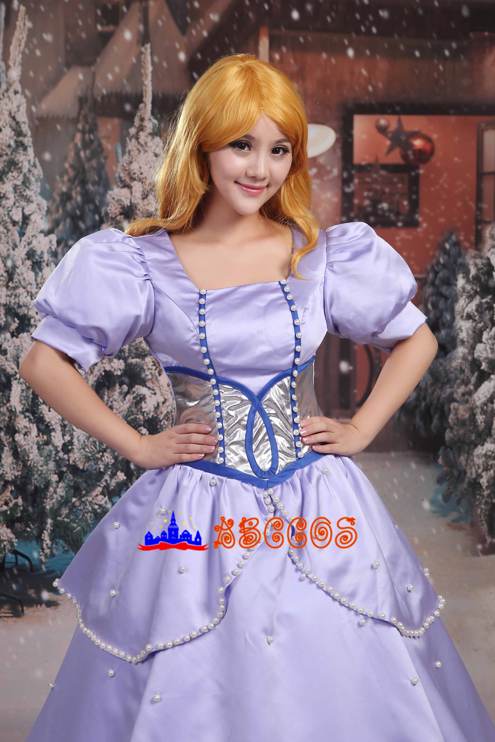 Disney Sofia the First sofia lavender princess dress cosplay costume-ABCcosplay Disney Sofia the First sofia lavender princess dress cosplay costume-ABCcosplay