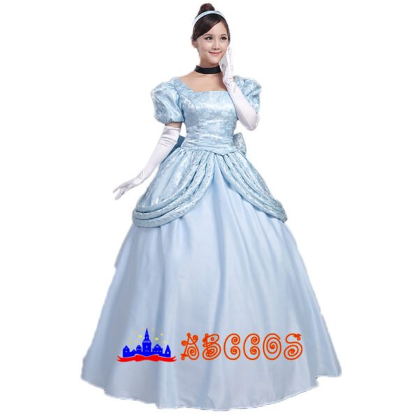 Disney Cinderella Ella princess dress cosplay costume Disney Cinderella Ella princess dress cosplay costume