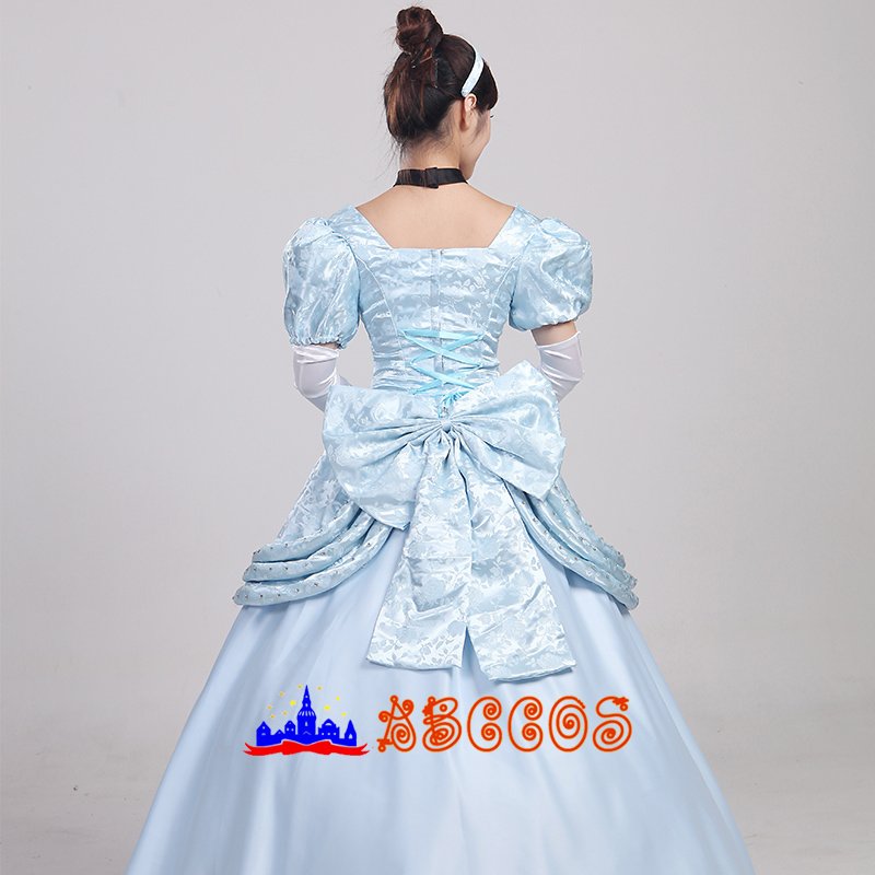 Disney Cinderella Ella princess dress cosplay costume Disney Cinderella Ella princess dress cosplay costume