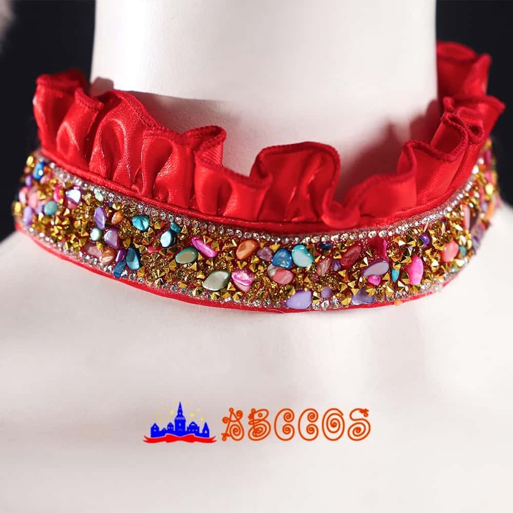 Original Christmas Star Shine Dress Christmas Dress Colorful Strap Skirt cosplay costume-ABCcosplay Original Christmas Star Shine Dress Christmas Dress Colorful Strap Skirt cosplay costume-ABCcosplay