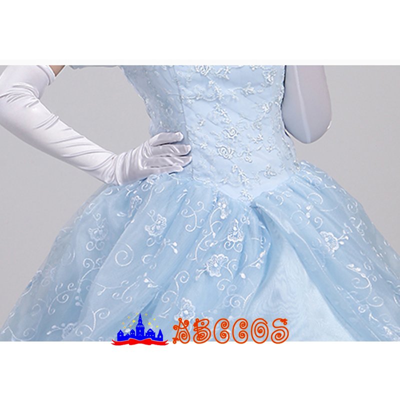 Disney Cinderella Ella princess dress cosplay costume-ABCcosplay Disney Cinderella Ella princess dress cosplay costume-ABCcosplay