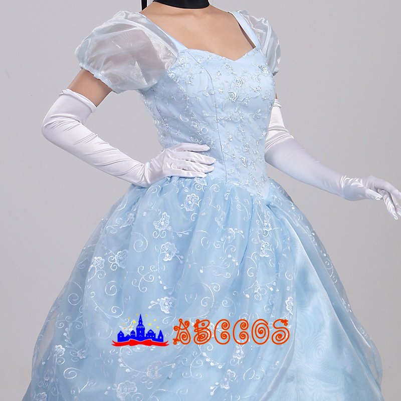 Disney Cinderella Ella princess dress cosplay costume-ABCcosplay Disney Cinderella Ella princess dress cosplay costume-ABCcosplay