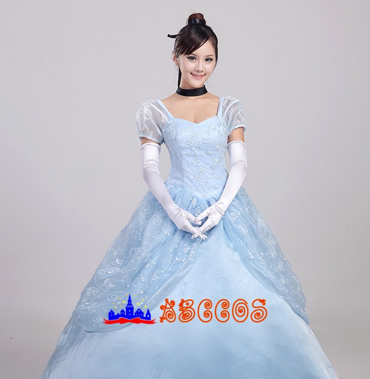 Disney Cinderella Ella princess dress cosplay costume-ABCcosplay Disney Cinderella Ella princess dress cosplay costume-ABCcosplay