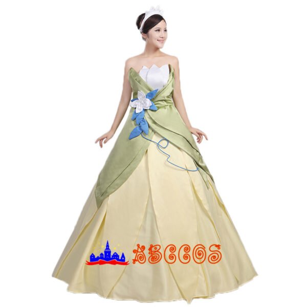 Disney The Princess and the Frog Tiana cosplay costume Disney The Princess and the Frog Tiana cosplay costume