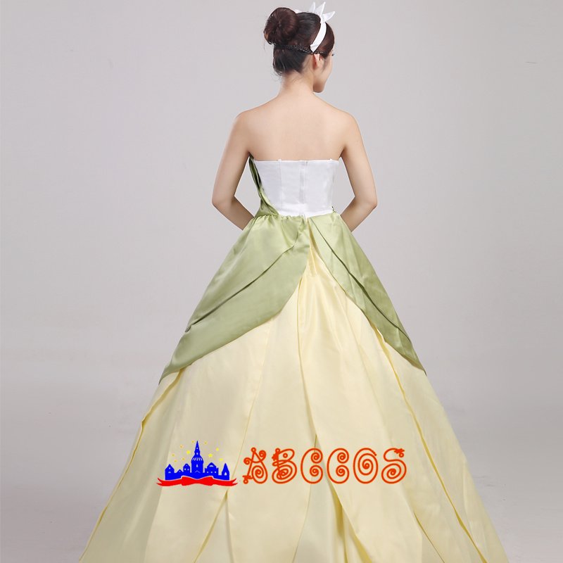 Disney The Princess and the Frog Tiana cosplay costume Disney The Princess and the Frog Tiana cosplay costume