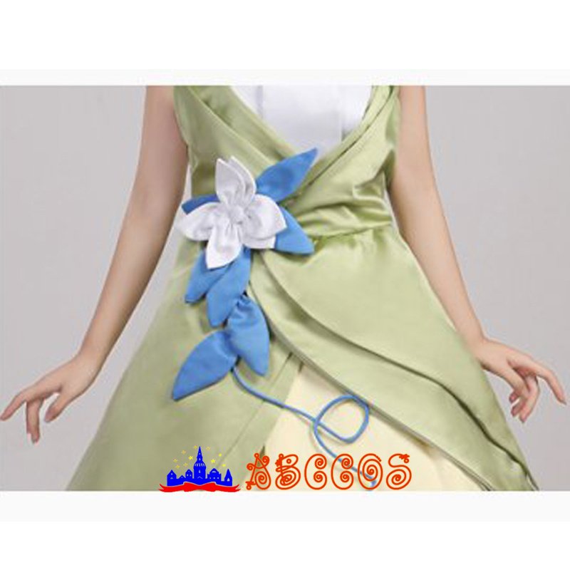 Disney The Princess and the Frog Tiana cosplay costume-ABCcosplay Disney The Princess and the Frog Tiana cosplay costume-ABCcosplay