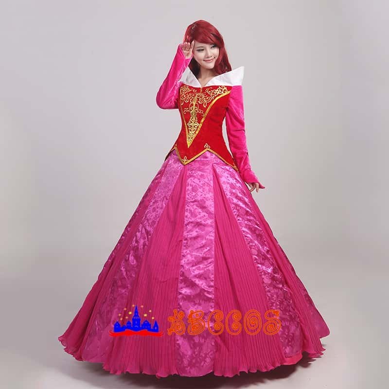 Sleeping Beauty Aurora Briar Rose cosplay costume