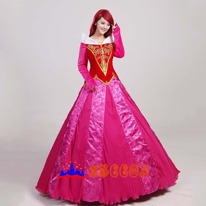 Sleeping Beauty Aurora Briar Rose cosplay costume