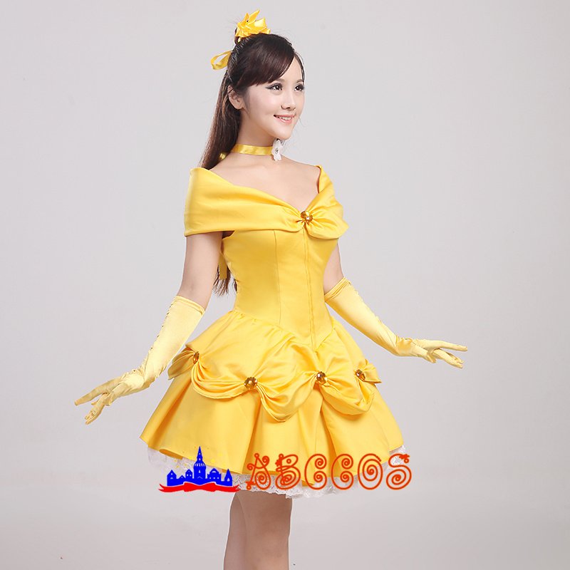 Disney Beauty and the Beast Belle cosplay costume