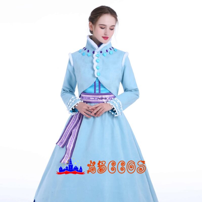 Frozen II Princess Anna cosplay costume