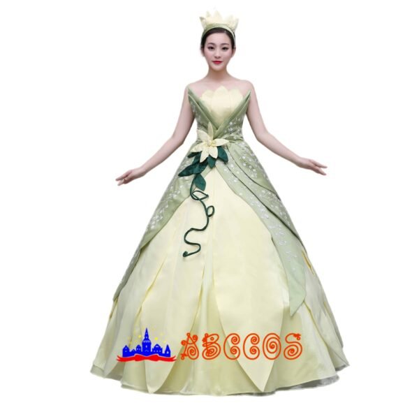 Disney The Princess and the Frog Tiana cosplay costume Disney The Princess and the Frog Tiana cosplay costume
