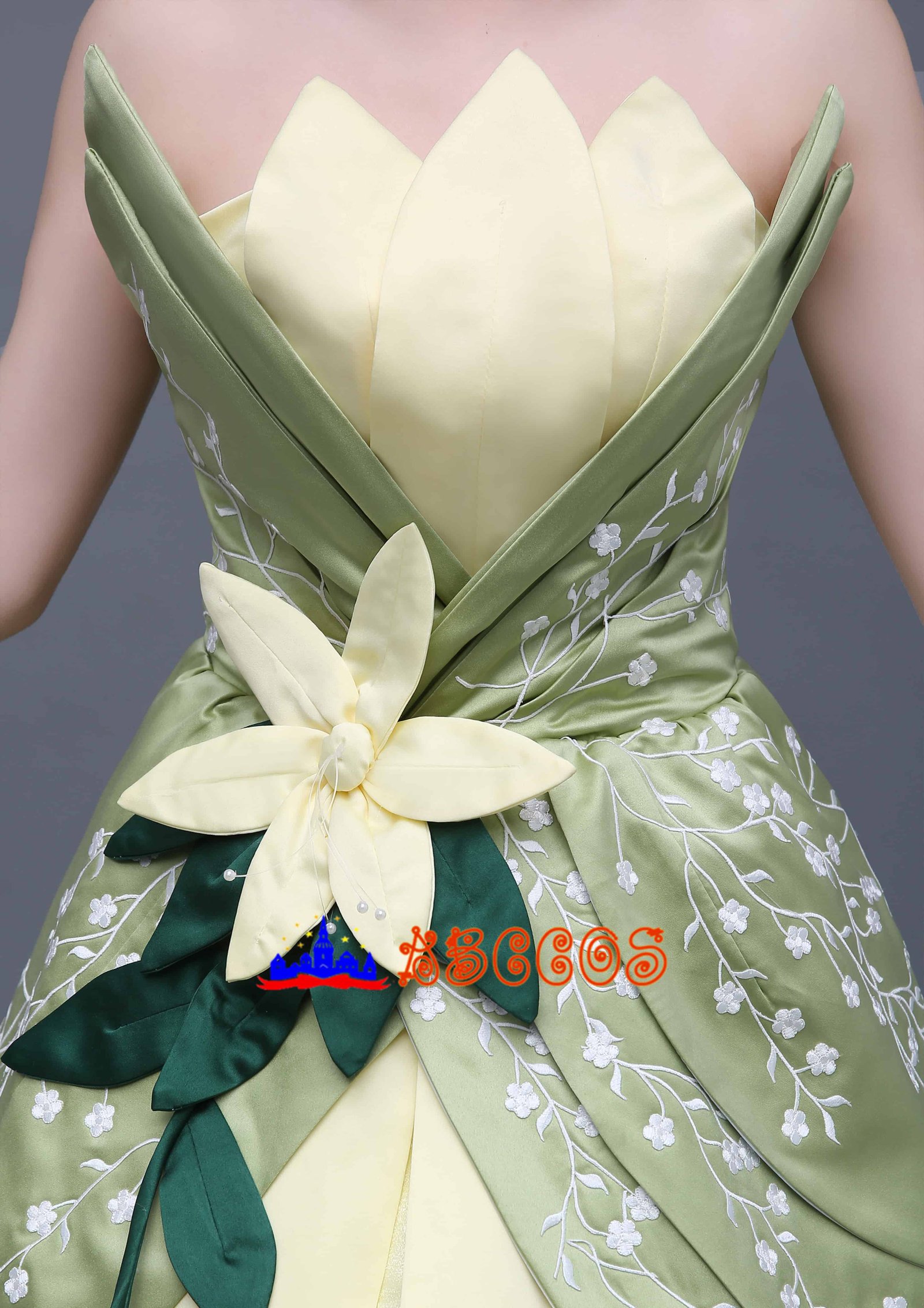 Disney The Princess and the Frog Tiana cosplay costume-ABCcosplay Disney The Princess and the Frog Tiana cosplay costume-ABCcosplay