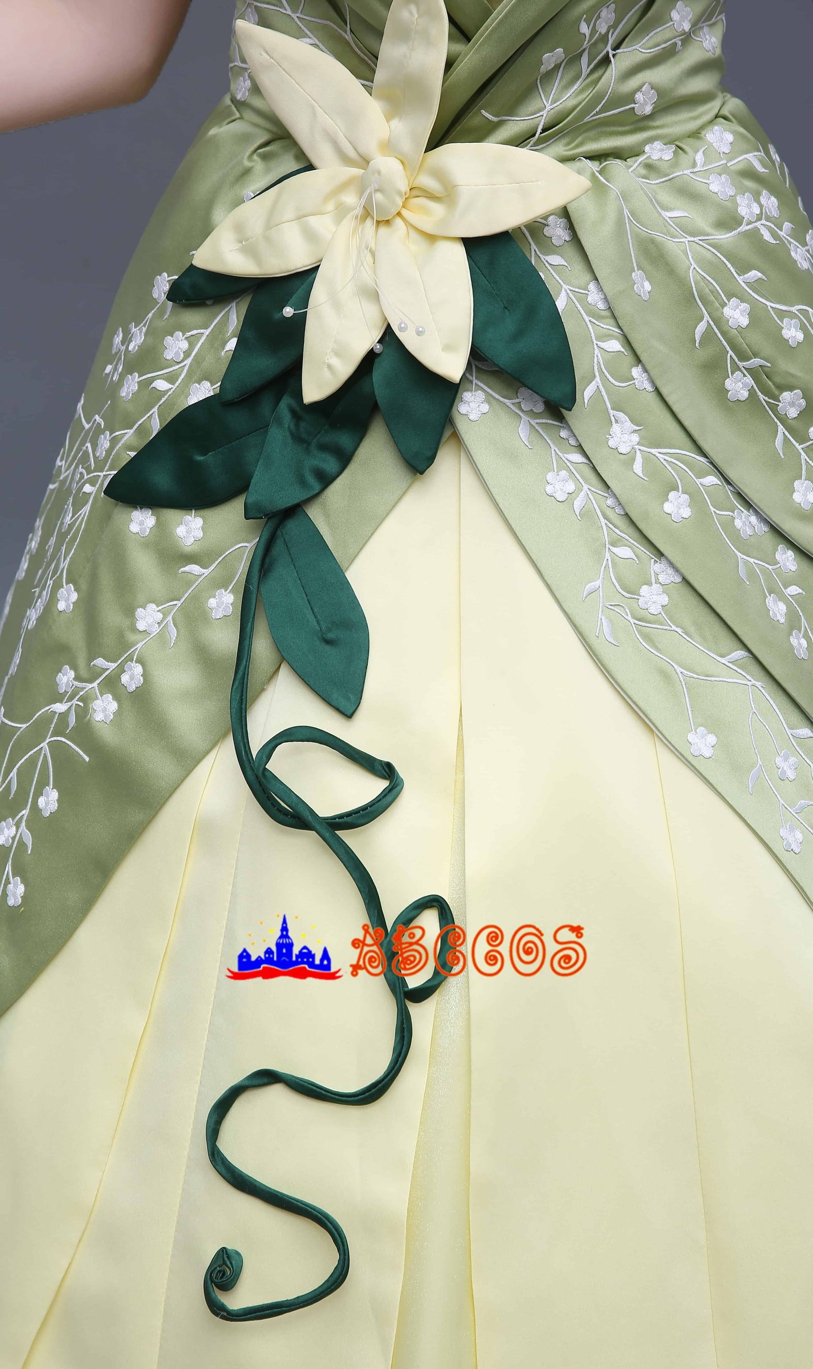 Disney The Princess and the Frog Tiana cosplay costume-ABCcosplay Disney The Princess and the Frog Tiana cosplay costume-ABCcosplay