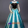 Frozen Princess Anna Printed style cosplay costume