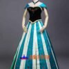 Frozen Princess Anna Printed style cosplay costume