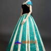 Frozen Princess Anna Embroidered style cosplay costume Frozen Princess Anna Embroidered style cosplay costume