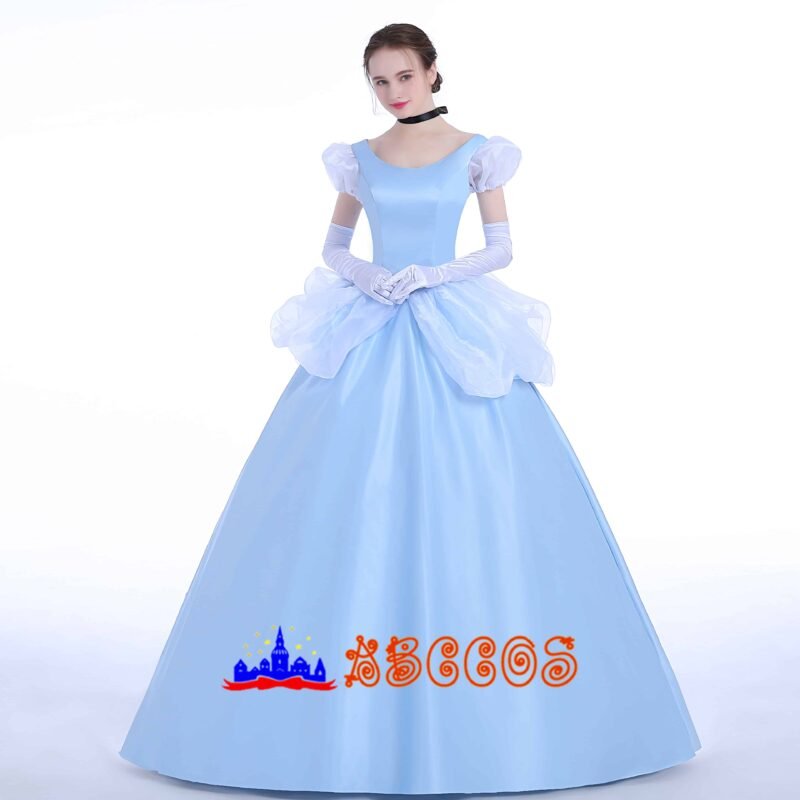 Disney Cinderella Ella princess dress cosplay costume