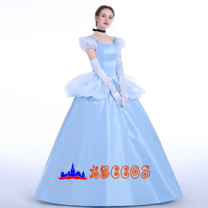 Disney Cinderella Ella princess dress cosplay costume