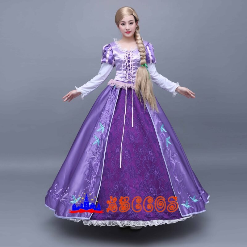Disney Tangled Rapunzel Princess Rapunzel cosplay costume