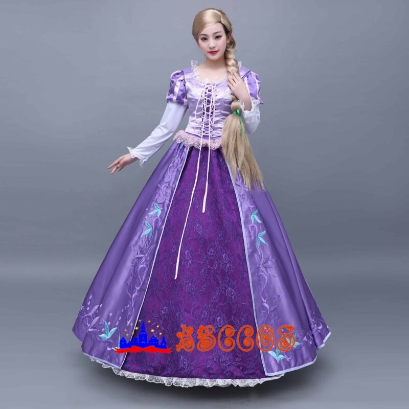 Disney Tangled Rapunzel Princess Rapunzel cosplay costume