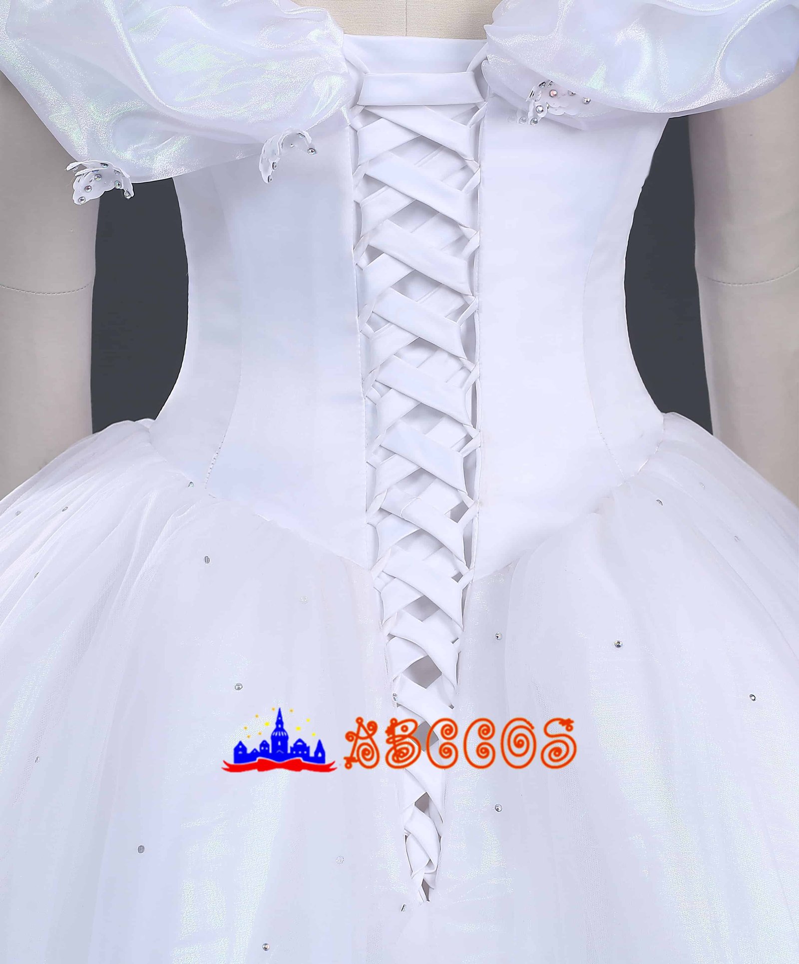 Disney Cinderella Ella wedding dress cosplay costume-ABCcosplay Disney Cinderella Ella wedding dress cosplay costume-ABCcosplay
