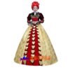 Alice's Adventures in Wonderland /Alice in Wonderland Red Queen /The Queen of Hearts cosplay costume