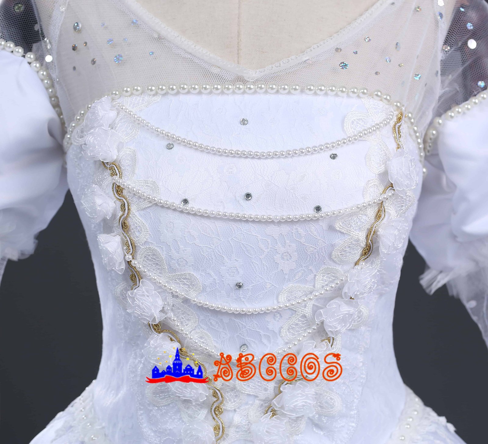 Alice’s Adventures in Wonderland /Alice in Wonderland The White Queen/Mirana cosplay costume-ABCcosplay Alice’s Adventures in Wonderland /Alice in Wonderland The White Queen/Mirana cosplay costume-ABCcosplay