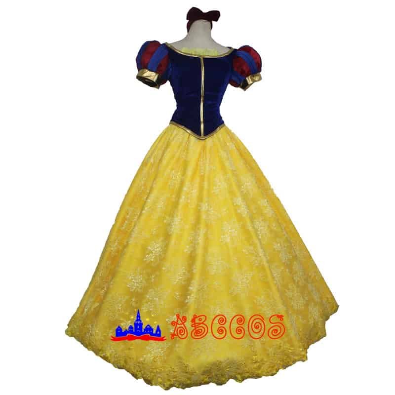 Disney Snow White and the Seven Dwarfs snow white princess dress cosplay costume