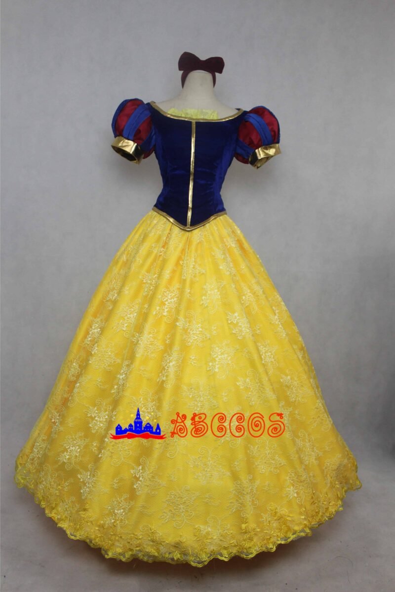 Disney Snow White and the Seven Dwarfs snow white princess dress cosplay costume