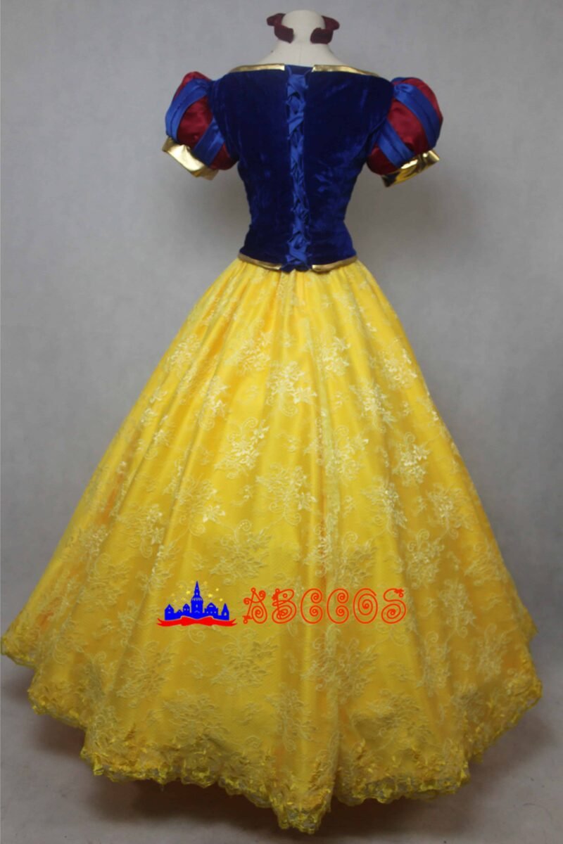 Disney Snow White and the Seven Dwarfs snow white princess dress cosplay costume