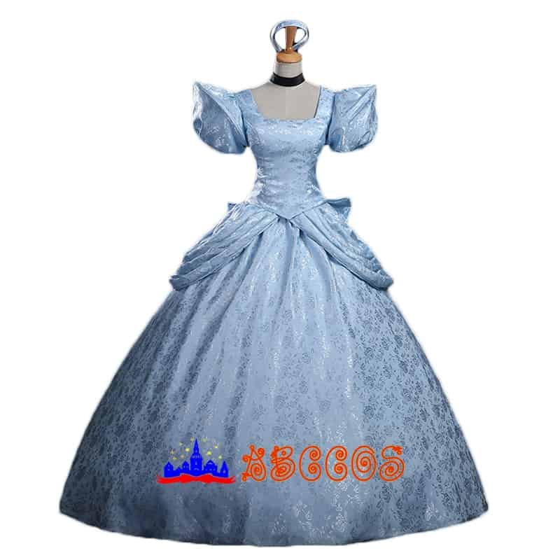 Disney Cinderella Ella princess dress cosplay costume