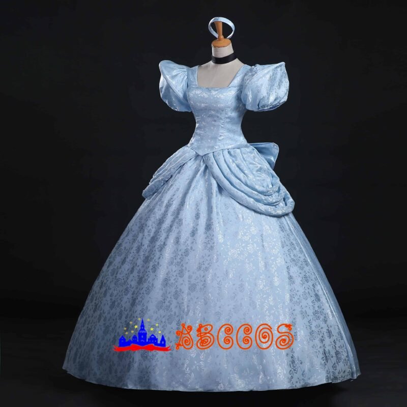 Disney Cinderella Ella princess dress cosplay costume