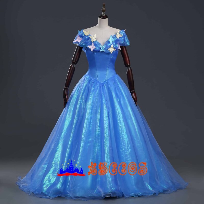 Disney Cinderella Ella princess dress cosplay costume Disney Cinderella Ella princess dress cosplay costume