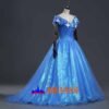 Disney Cinderella Ella princess dress cosplay costume Disney Cinderella Ella princess dress cosplay costume