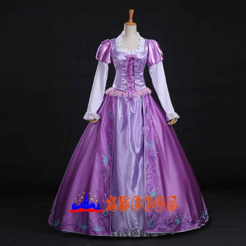 Disney Tangled Rapunzel Princess Rapunzel cosplay costume