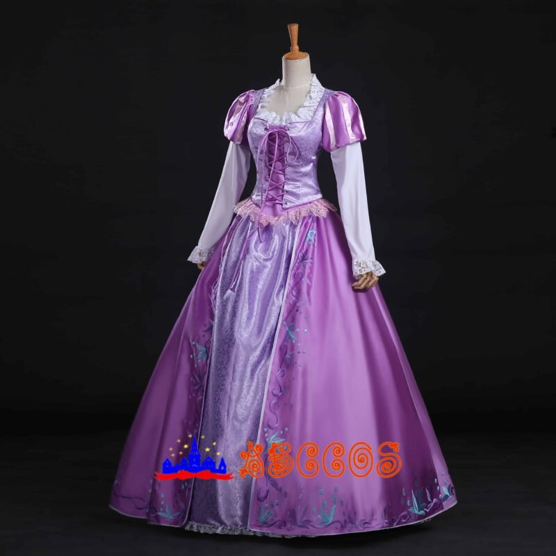 Disney Tangled Rapunzel Princess Rapunzel cosplay costume